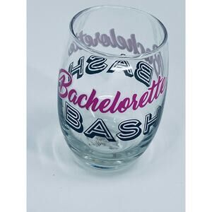 Bachelorette Bash Stemless Wine Glass